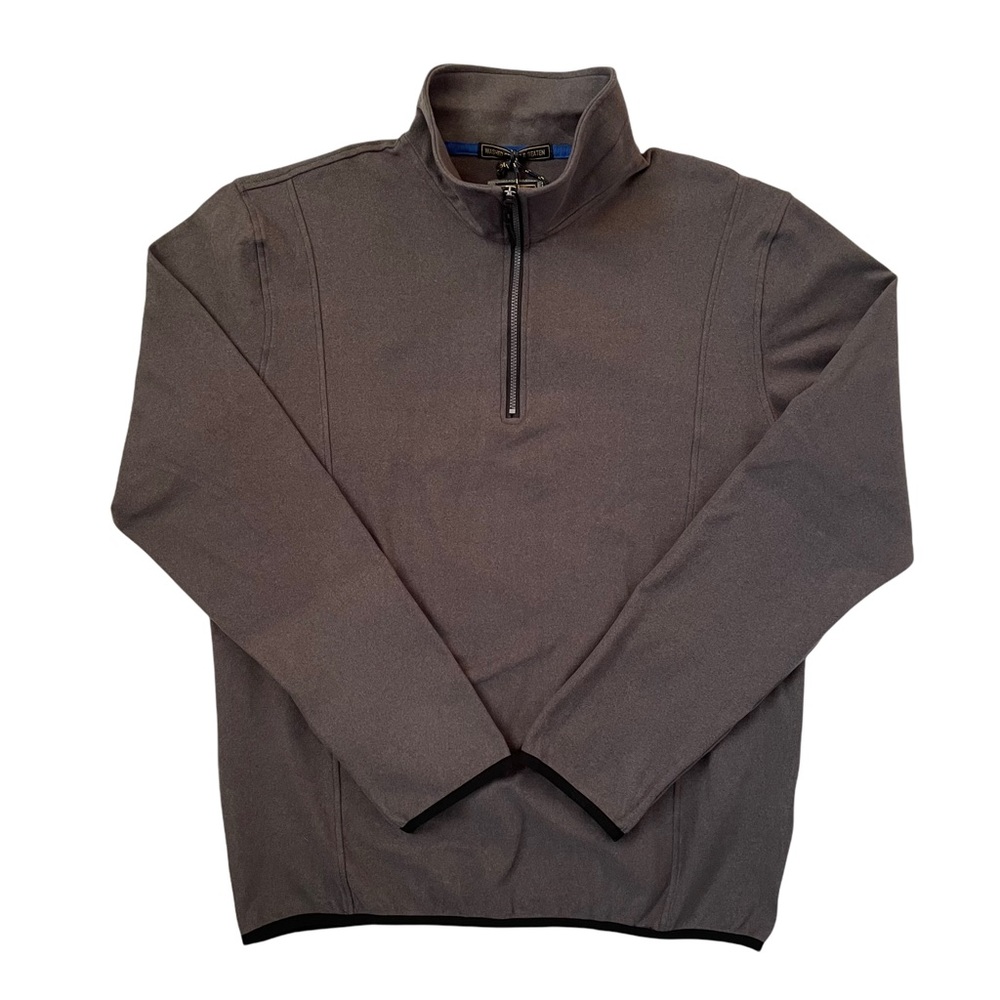 Vintage 1946 Mens Stretch Micro-Fleece Quarter Zip Pullover NWT